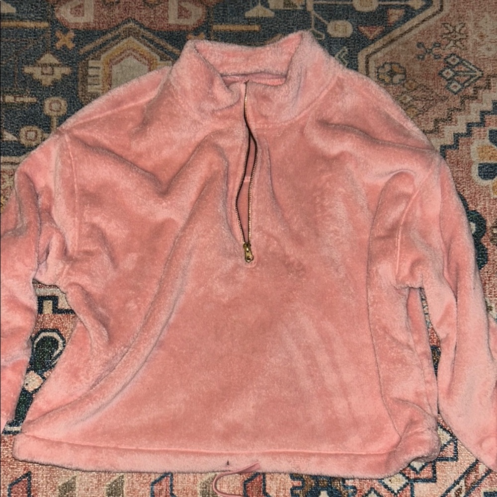 Old Navy Soft Pink Fleece Jacket